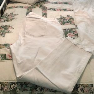 Torrid white boyfriend jean